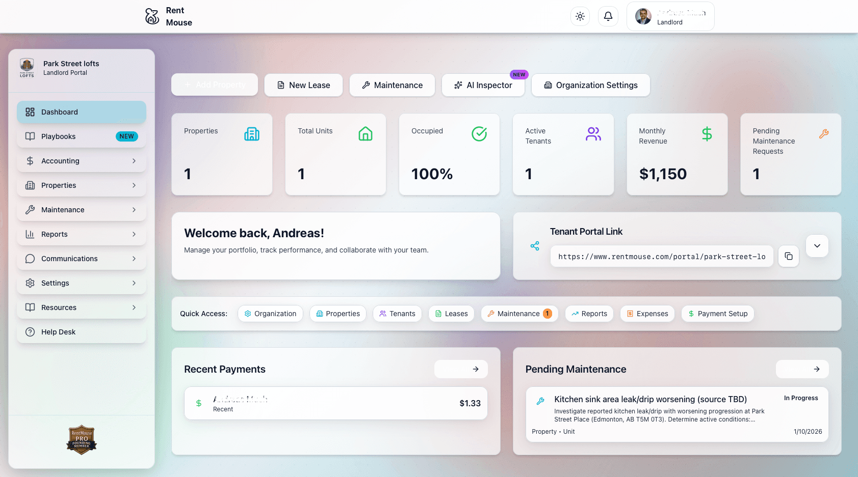 Help Desk & Support interface screenshot