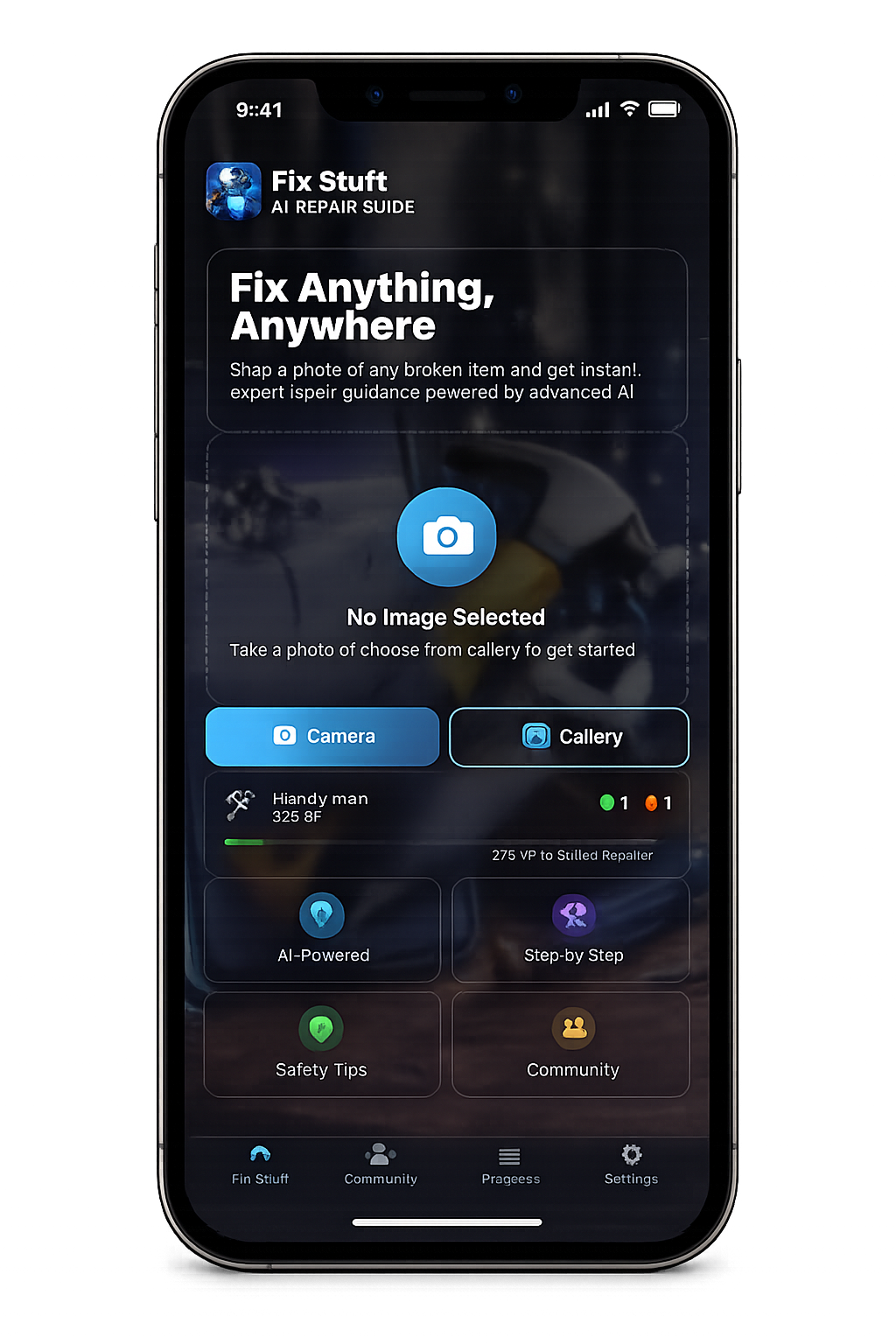 Fix Stuff AI app